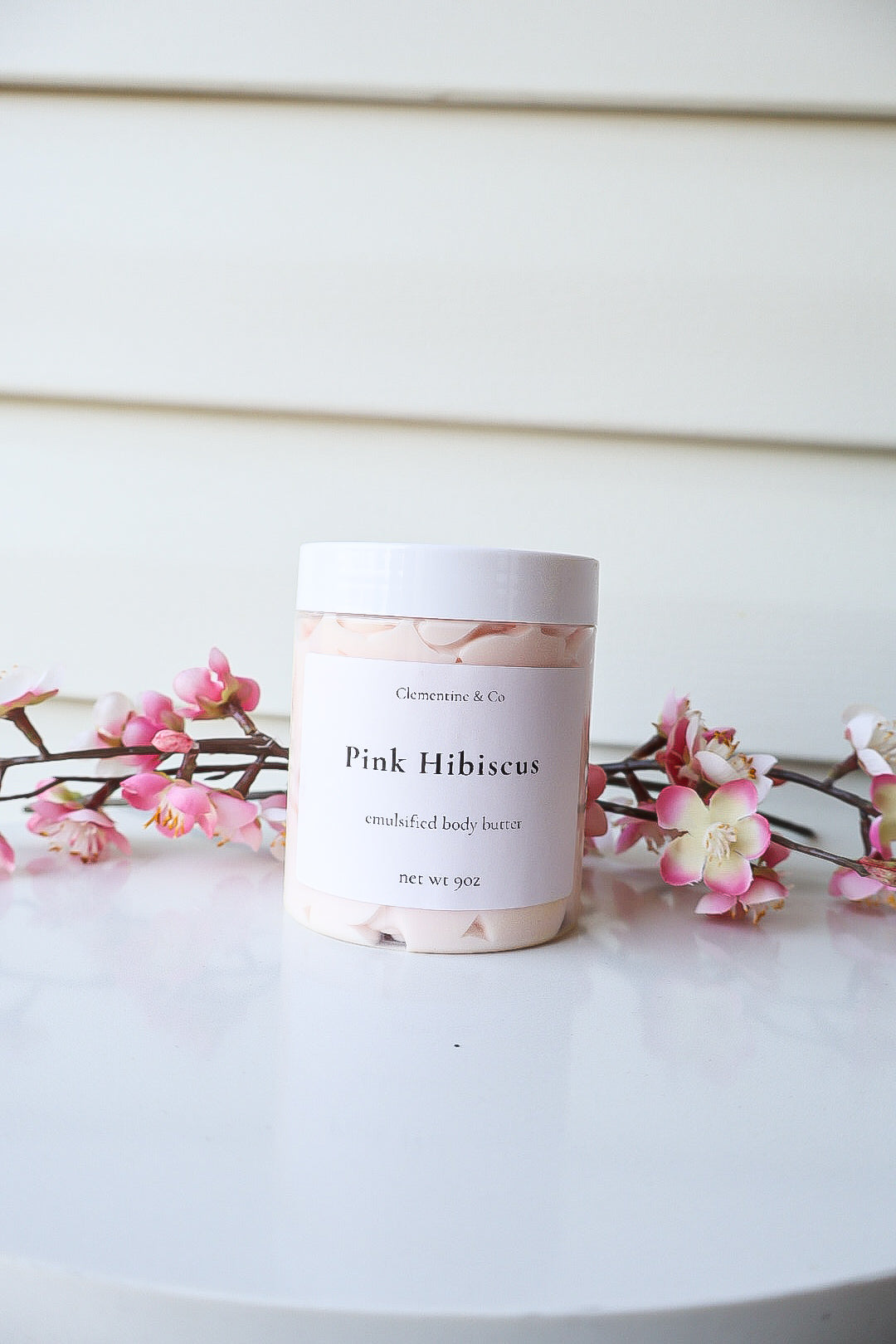 Pink Hibiscus body butter| coconut,musk,red fruits,hibiscus.